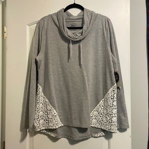 GH Bass & Co cowl neck sweater